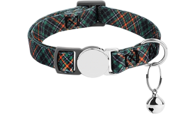 Breakaway Cat Collar with Metalic Buckle