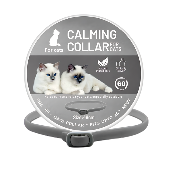 Collier Apaisant pour Chat pour Soulager l'anxiété Collier Apaisant pour Chat pour Soulager l'anxiété