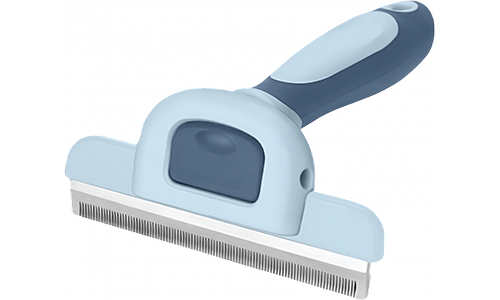 Wide Grooming Deshedding Comb for Cats - Ergonomic design